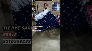 Tie dye Sibori print saree Bhagalpuri silk saree saree viralvideo shortvideo trending [upl. by Irtimid]