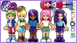 LEGO My Little Pony Equestria Girls Mane 6 custom minidolls [upl. by Eadith]