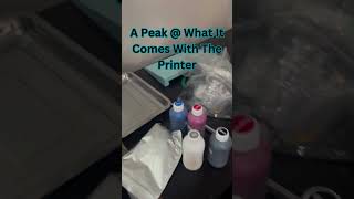 Unboxing My New DTF Printer 🎉 First Impressions [upl. by Nykal574]