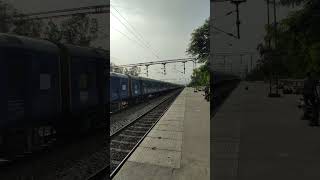 12034 New Delhi Kanpur Shatabdi Express Skipping Maripat viral shorts lhb wap7 [upl. by Sikras]