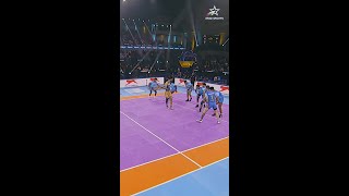 Moein Shafaghis Super Raid bolstered Tamil Thalaivas  ProKabaddiOnStar [upl. by Onaimad]