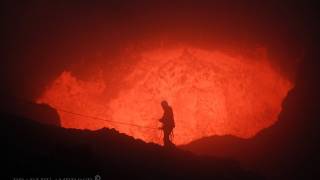 Ambrym Island Vanuatu Lava lake at Marum Volcano [upl. by Lacy]