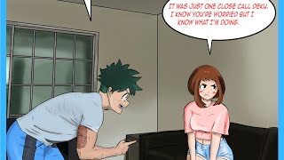 Doujinshi  mha Izuocha  Deku and Ochakos ConflictDeku  Uraraka  comic English Dub [upl. by Det]