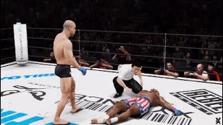 Wanderlei Silva vs Rampage Jackson 2 Pride FC [upl. by Lanie]