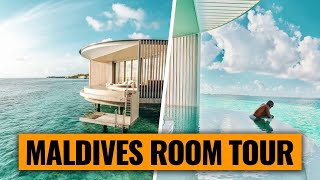 The RitzCarlton Maldives Villa Room Tour [upl. by Noivax]