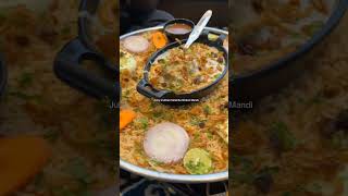 free Mandi in Hyderabad food hyderabadfoodvlog youtubeshorts hyderabadfoodblogger ytshorts [upl. by Ordnassela498]