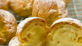 Pâte à chou et crème pâtissière au Thermomix [upl. by Leland]