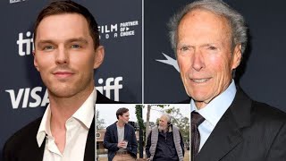 Nicholas Hoult Says He Was Shocked to Be Cast in Clint Eastwoods New Movie Exclusive [upl. by Ahselet]