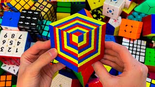 600 Rubik’s Cube Collection ASMR 2024 [upl. by Sayer499]