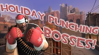 TF2  MvM  Holiday Punching Bosses [upl. by Almat471]