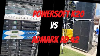 TESTING BASS  ADMARK AD 42 VS POWERSOFT K20 FEATURING MARK DRAGON [upl. by Ripp]