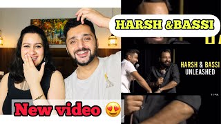 Harsh amp Bassi Unleashed  Crowd Work Stand up comedy REACTION [upl. by Aymahs]