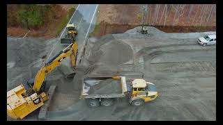 Nutrien Dragline move 01 26 24 [upl. by Curt]