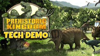 Prehistoric Kingdom Tech Demo  ITS HERE [upl. by Lazaruk]