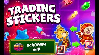 Match Masters Academy 16 Trading Stickers [upl. by Aimak]