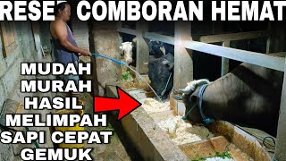 RESEP COMBORAN MURAH HASIL MELIMPAH SAPI CEPAT GEMUK [upl. by Niel398]