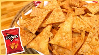 Faça DORITOS em CASA Super FÁCIL I RENDE MUITO I Receitas de pai [upl. by Datnow902]