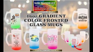 Frosted Sublimation Gradient Mug [upl. by Juanne]