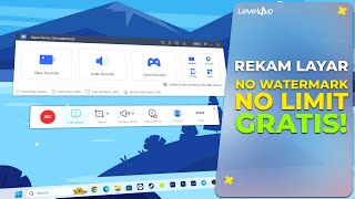 NO WATERMARK NO LIMIT Cara Rekam Layar Laptop Dengan AceThinker Free Onlire Screen Recorder [upl. by Eyk]