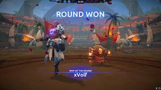 Battlerite Champion ranked Sirius  Quick solo queue guide 2v2 full game [upl. by Vaenfila]