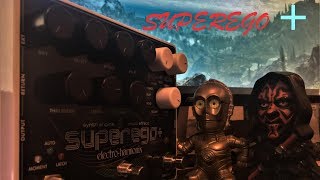 EHX Superego Plus  Pads and Other Sounds [upl. by Mariejeanne]