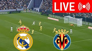 🔴LIVE  Real Madrid vs Villarreal  LaLiga 2425  Match Live Now [upl. by Hayila]