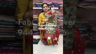 PURE MAHESHWARI CHANDERI SAREES 3500 Restocked the sarees [upl. by Ahsirahc]