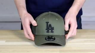 New Era Los Angeles Dodgers 9Forty Cap in Black [upl. by Adnorat941]