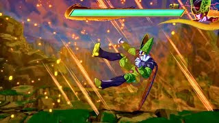 Lore Accurate Tien vs Cell in FighterZ [upl. by Laekcim829]