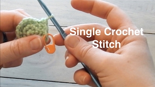 How to Crochet Single Crochet Stitch Amigurumi [upl. by Adnilrem]