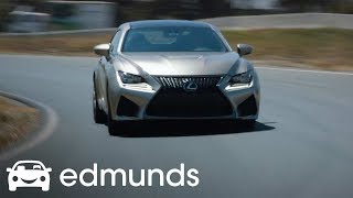 2018 Lexus RC F Review  Edmunds [upl. by Corneille]