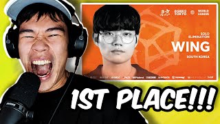 SXIN Reacts  WING 🇰🇷  GRAND BEATBOX BATTLE 2023 WORLD LEAGUE  Solo Elimination [upl. by Eiryk534]