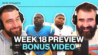 Regular Season Finale How NFL Players Watch Film amp Bracket Challenge Overhaul  Bonus Video [upl. by Bijan237]