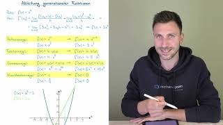 Ableitung ganzrationaler Funktionen [upl. by Lamraj]