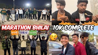 Finally 10k ki Family Complete 🥹 Namo Bhilai Marathon ❤️ ￼ [upl. by Head368]