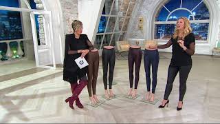 Spanx Faux Leather Leggings on QVC [upl. by Simara]