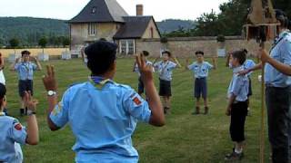 Scouts dEurope  Meute III° Rouen  Grand Hurlement ThomasA [upl. by Anauqed]