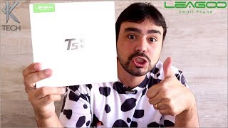 MUITO BARATO PELO QUE OFERECE  UNBOXING LEAGOO T5 [upl. by Burnie]