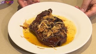 KOOKING WITH KHA STEAK WITH BO LUC LAC SAUCE [upl. by Oiretule550]