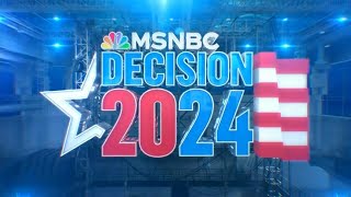 MSNBCs 2024 Election Night Coverage  6pm to 12am No Commercials [upl. by Anaeirb]