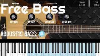 Free Bass  Acoustic Bass by Autodafe No Talking [upl. by Arracat510]