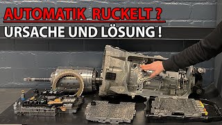 Automatikgetriebe schaltet spät  Getriebe ruckeln  Ursache und Lösung [upl. by Aihsilat340]