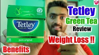 Tetley green tea review  Weight loss Benefits Price How to use Everything  QualityMantra [upl. by Saire]