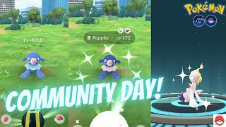 Popplio Community Day Adventures  What You Need to Know✨  Pokemon Go Popplio Community Day [upl. by Lambard263]