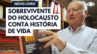 Sobrevivente do Holocausto conta história em livro [upl. by Clift]