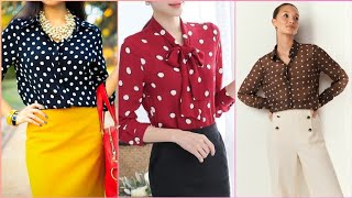 Wardrobe Staple Versatile Polka Dot Shirt Outfit Combinations  Conjunto camisa de lunares [upl. by Evets]