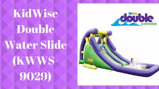 Kidwise Double Water Slide KWWS9029 [upl. by Yrffoeg487]