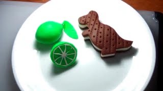 ICECREAM sandwich and Lemons from playdoh [upl. by Esyli372]