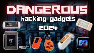 Dangerous Hacking Gadgets in 2024 hacking flipperzero m5stack [upl. by Eitsud]