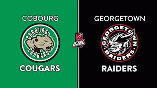 OJHL Highlights  Cobourg Cougars VS Georgetown Raiders  November 29 2023 [upl. by Durkee]